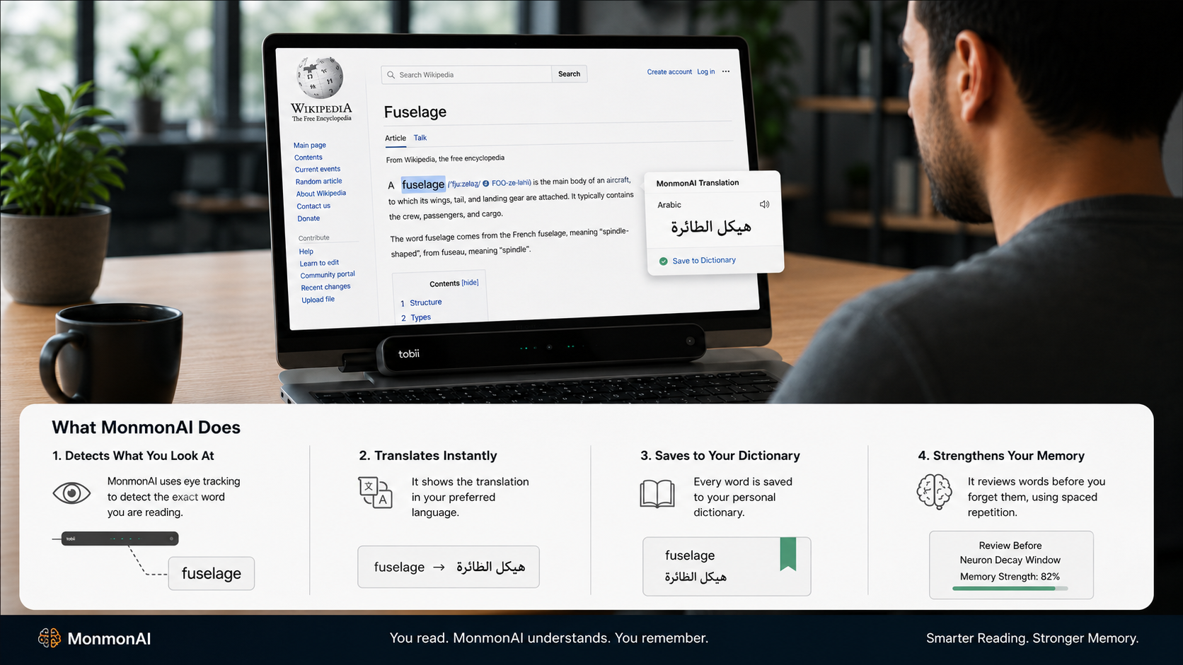Look. Translate. Remember. — MonmonAI